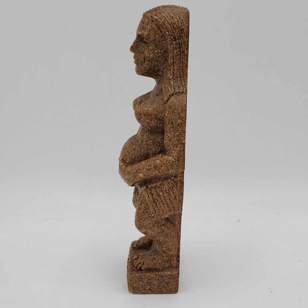 Vintage A.H.I. (American Hawaiian Industries) Lava Stone Fertility Figure – 6.25 - Picture 4 of 6